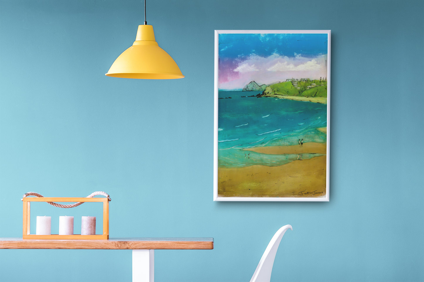 'Sunny Day At Yeppoon' Fine Art Print