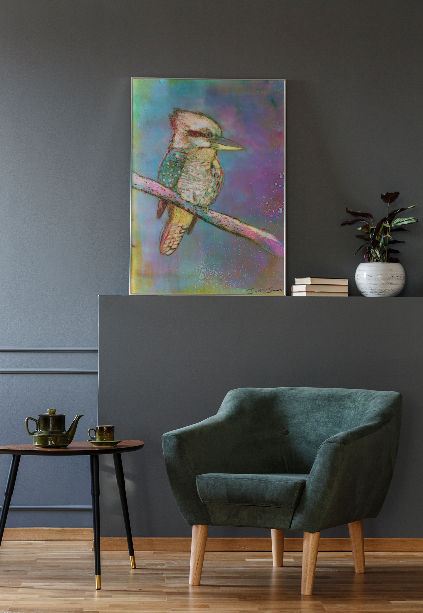 'Kookaburra Night' Fine Art Print