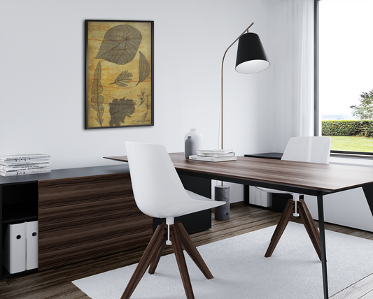 'Raw Amber Nature' Fine Art Print