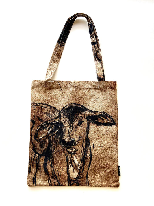 Calf Tote Bag