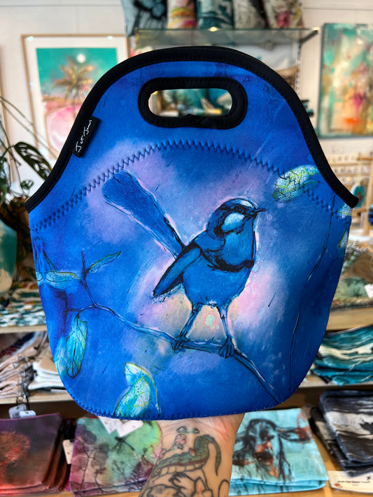 Blue Wren Lunch Tote