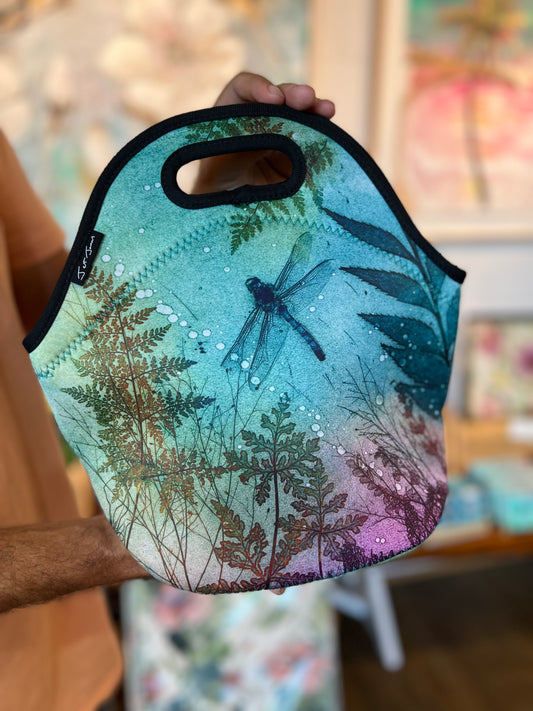 Byfield Fern Dragonfly Lunch Tote