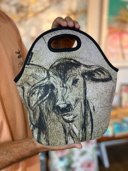 Brown Calf Lunch Tote