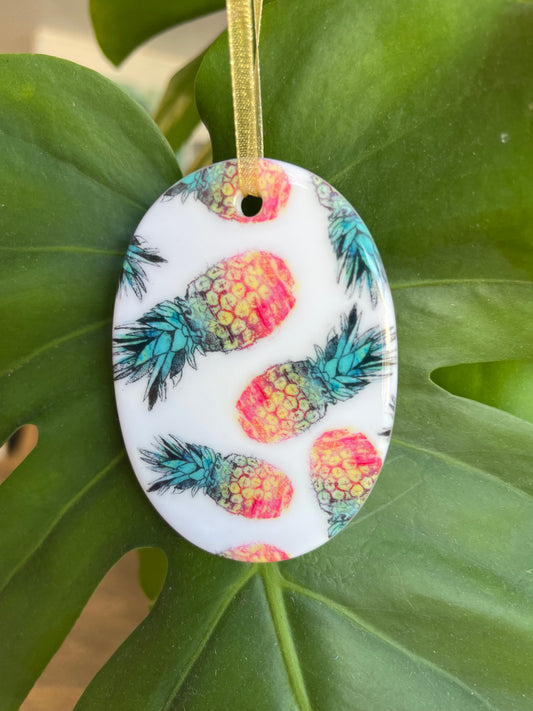 Christmas Ornament - Pineapples