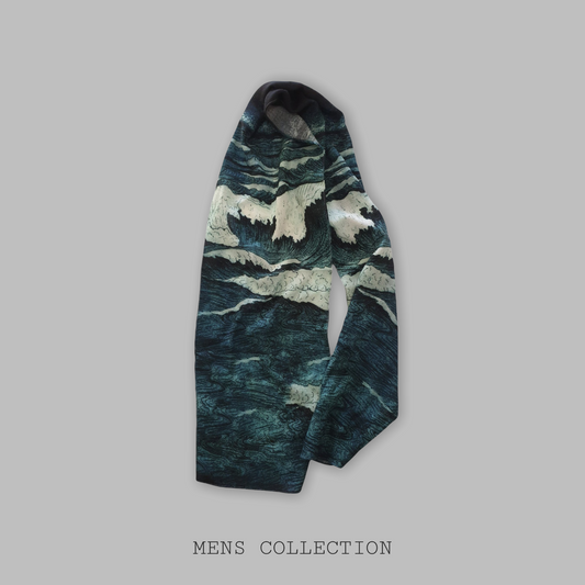 Waves Men's Scarf