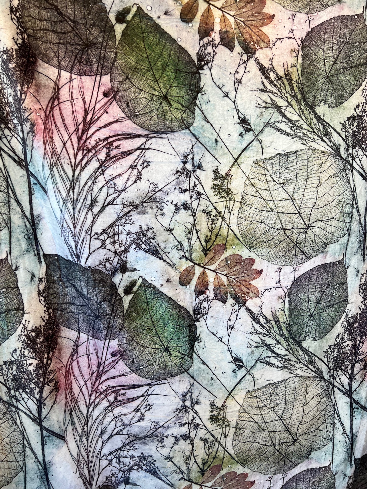 Leaf Essence Throw Rug