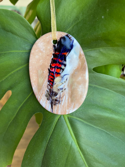 Christmas Ornament - Feather