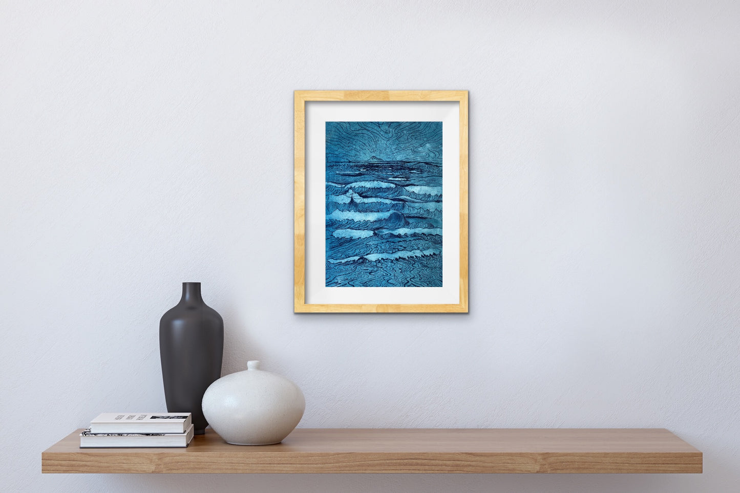 Waves Art Print