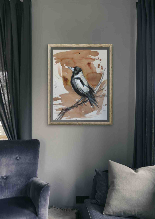 Magpie Fine Art Print