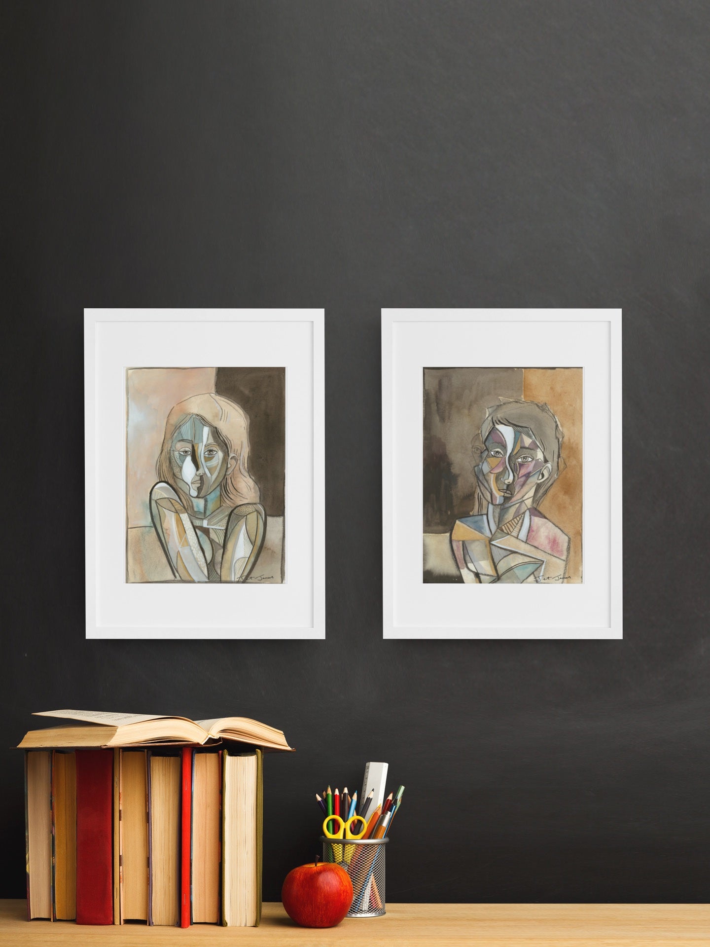 'Abstract Girl' Fine Art Print