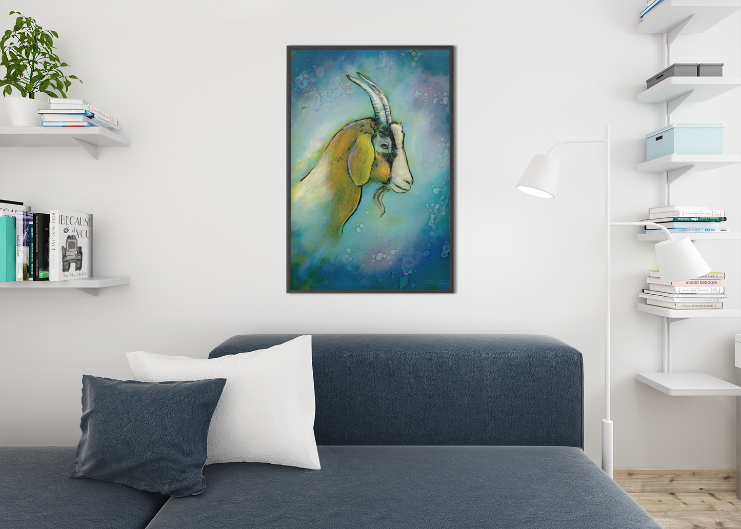 'Great Keppel Goat' Fine Art Print