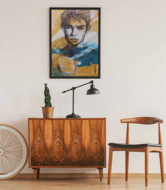 'Blue Boy' Fine Art Print