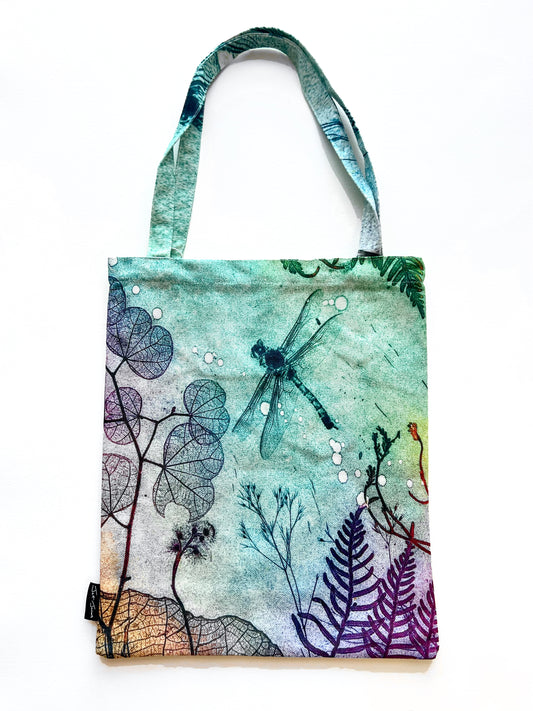 Ocean Dragonfly Tote Bag