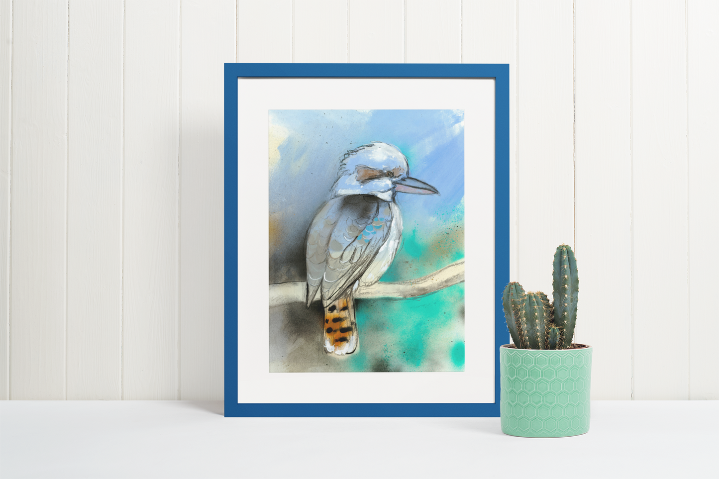 'Pop Kookaburra' Fine Art Print