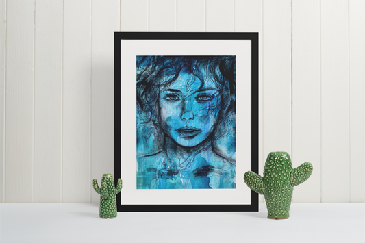 'Water Nymph' Fine Art Print