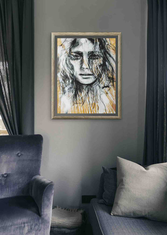 'From the shadows' Fine Art Print