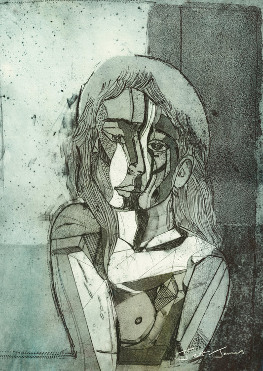 'Sorry I'm Manic' Fine Art Print