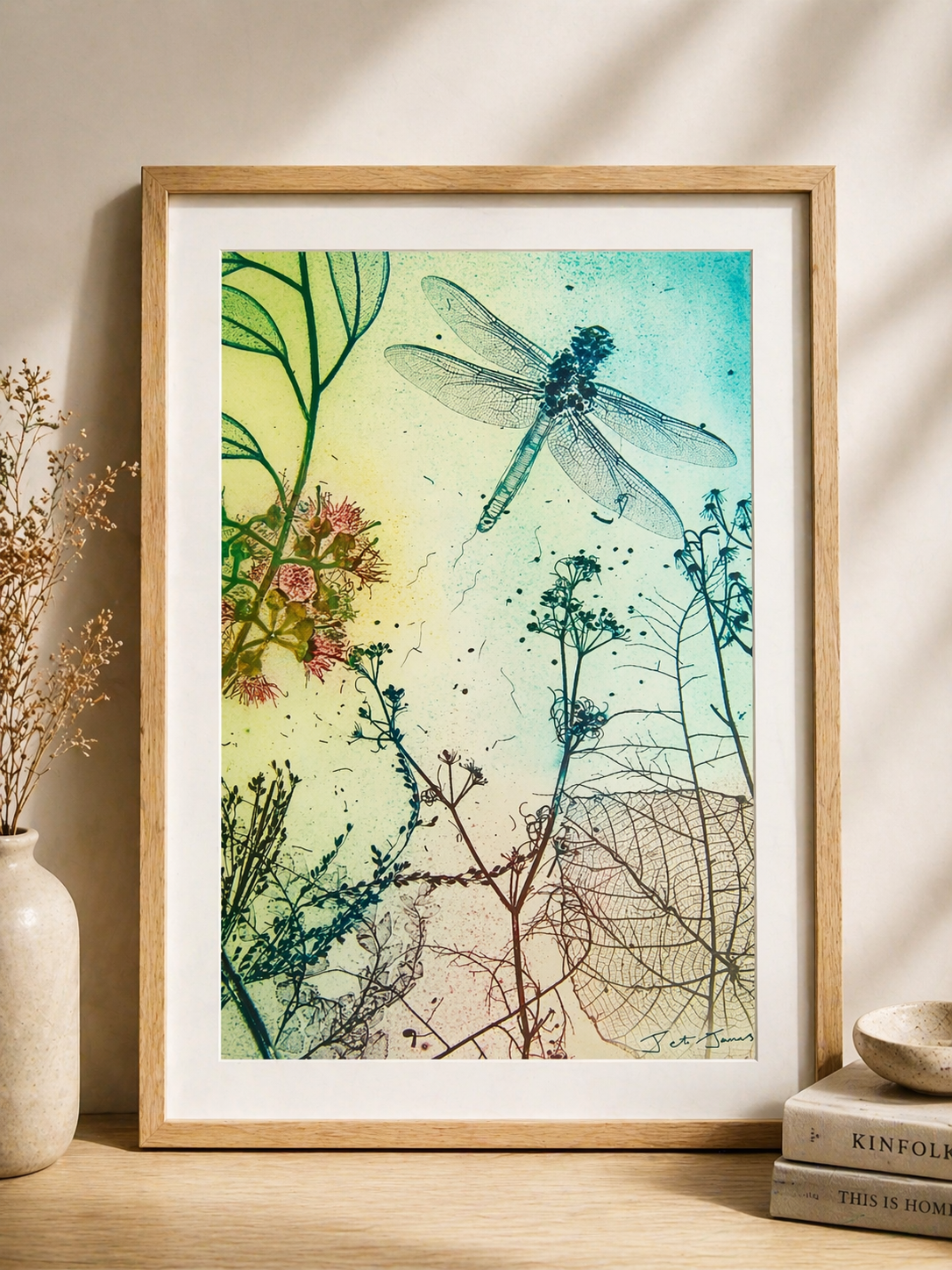 Dragonfly Tombo Fine Art Print