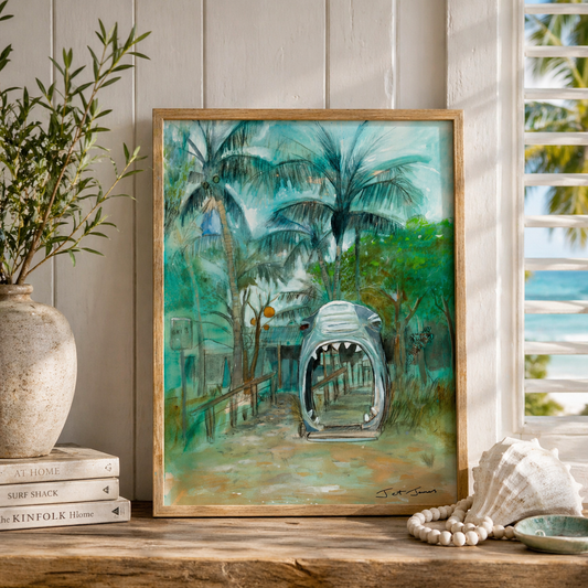 'Wrecked At Keppel' Fine Art Print