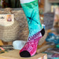 Ocean Dragonfly Bamboo Socks