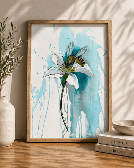 Native Bee - Fine Art Print