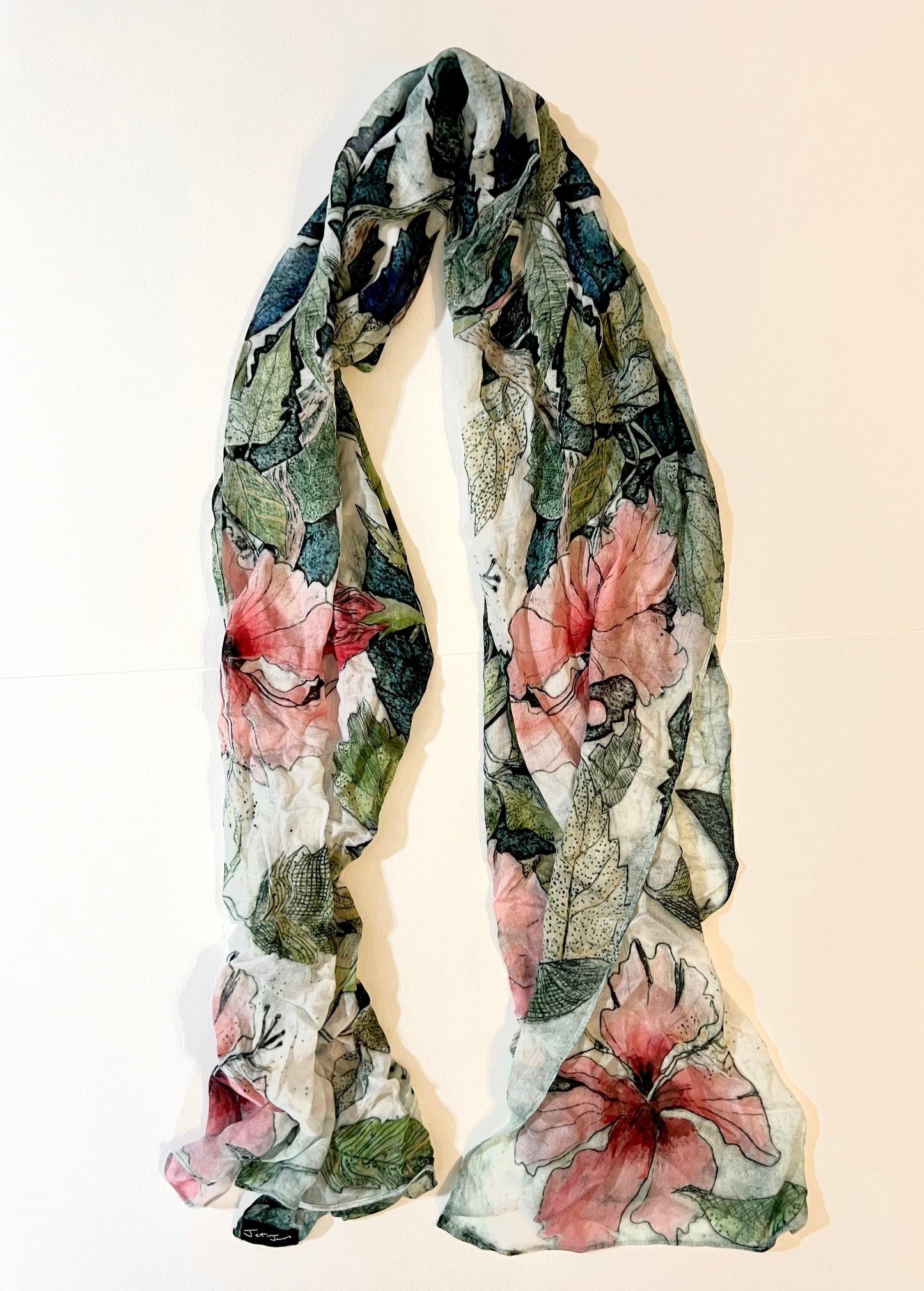 Hibiscus Scarf