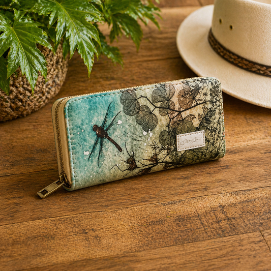 Water Dragonfly Inspired Wallet
