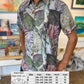 Cotton Hibiscus Design Shirt