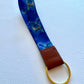 Blue Wren Lanyard Keychain