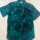 Cotton Green Leaf Design Shirt