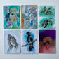 Set 3 Art + Healing  A6 Affirmation Postcard Set (6)