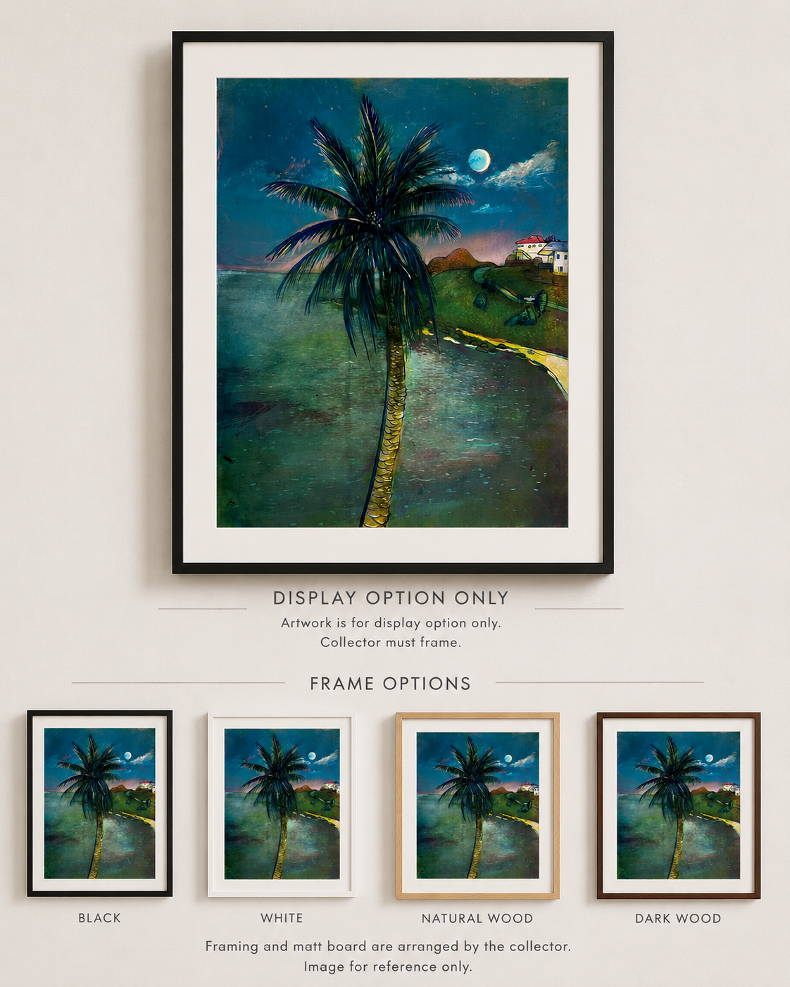 Original Palm at Cooee Bay Artwork