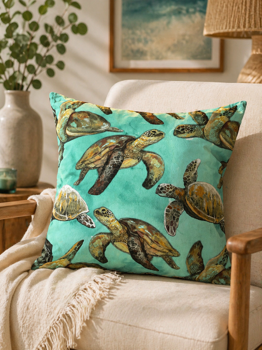 Sea Turtles Cushion Cover