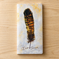 Pocket Note Book - Black Cockatoo Feather