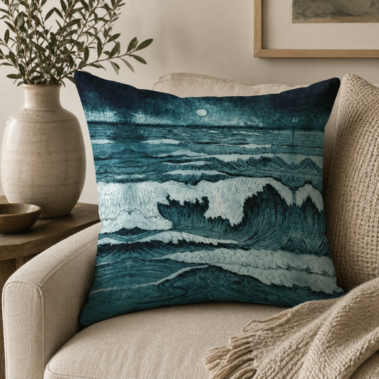 Waves Cushion Cover