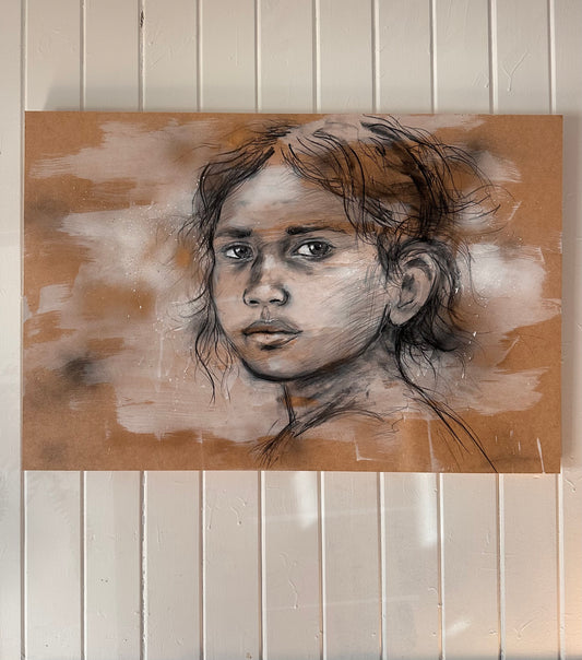 Shy Girl  Original artwork