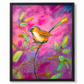 Pink Wren Fine Art Print