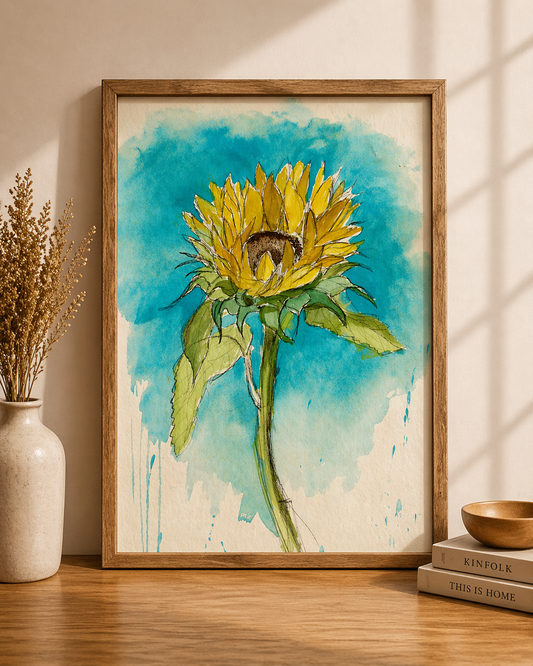 Sunflower Art Print