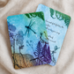 Dragonfly Art + Healing  A6 Affirmation Postcard
