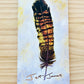 Pocket Note Book - Black Cockatoo Feather