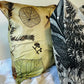 Brown Dragonfly Cushion Cover
