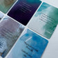 Set 3 Art + Healing  A6 Affirmation Postcard Set (6)