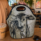 LOW STOCK Brown Calf Lunch Tote
