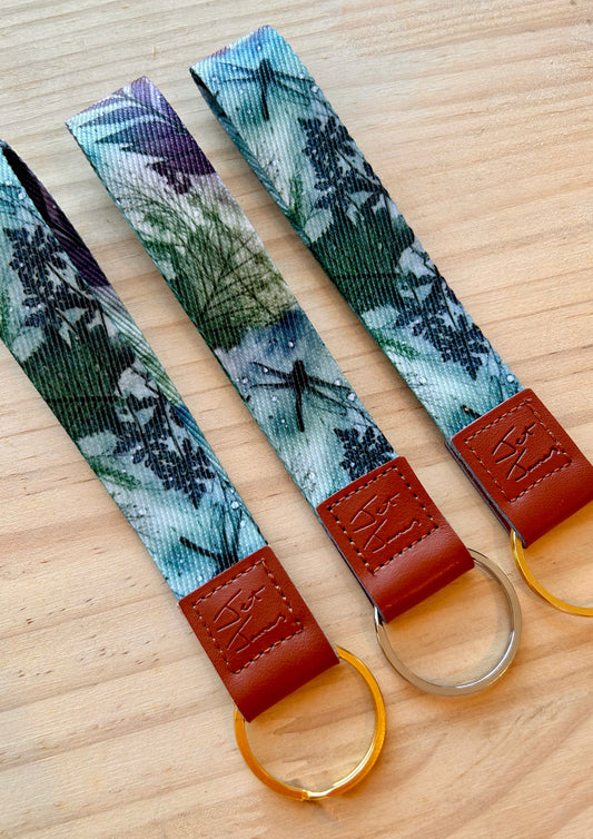 Lanyard Keychain - Dark Dragonfly