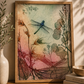 Warm Dragonfly Fine Art Print