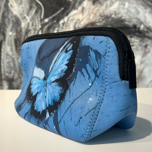 Butterfly neoprene pouch bag