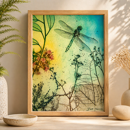 Dragonfly Tombo Fine Art Print