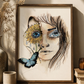 Sunflower Angel Art Print