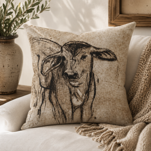 Calf Cushion Cover