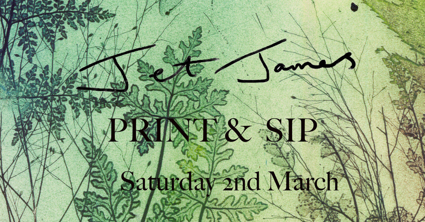 Print and Sip with Jet James: 2nd March: Starting at 6:30 pm
